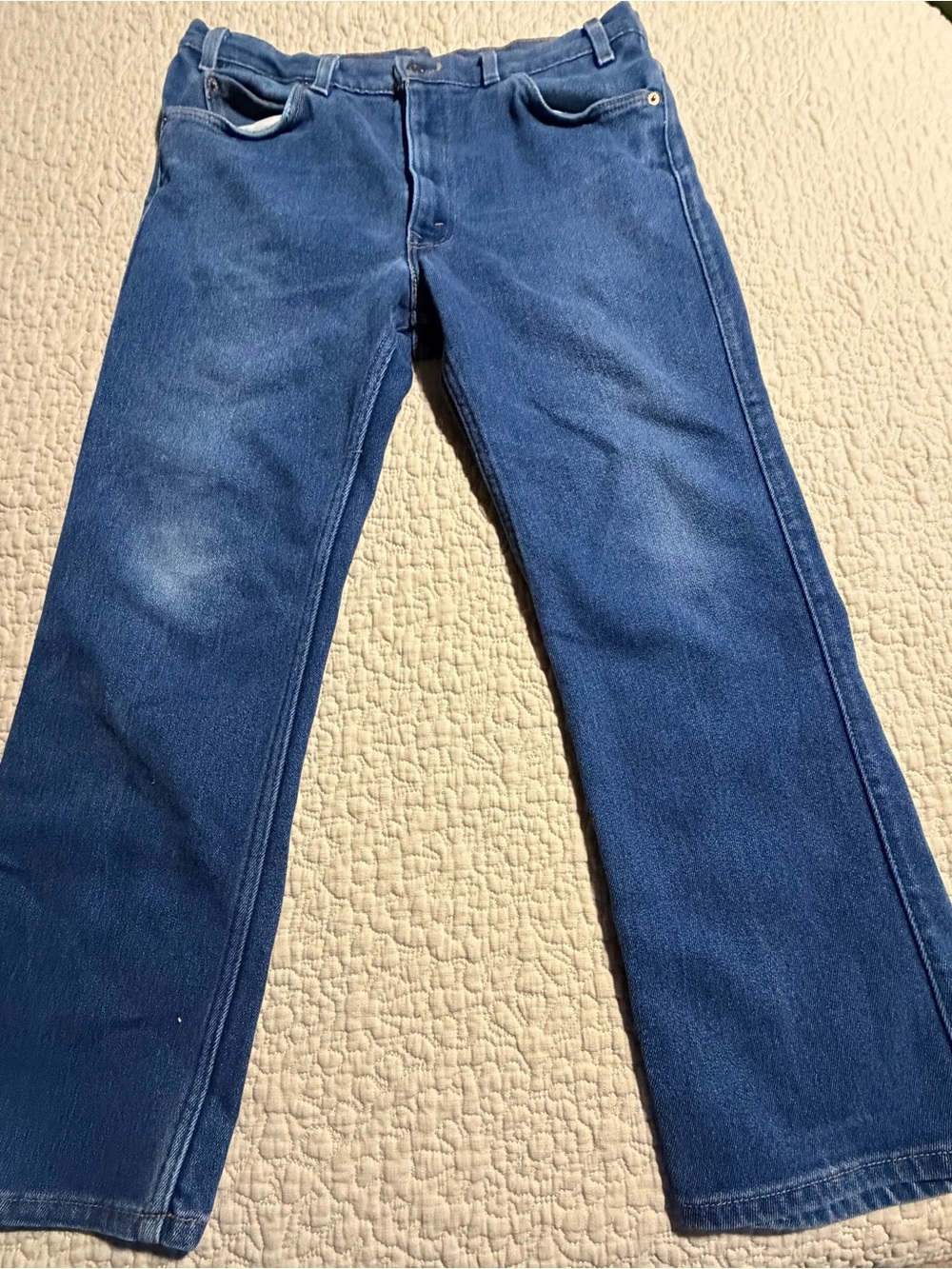 Levi’s orange tab denim jeans straight leg size 34